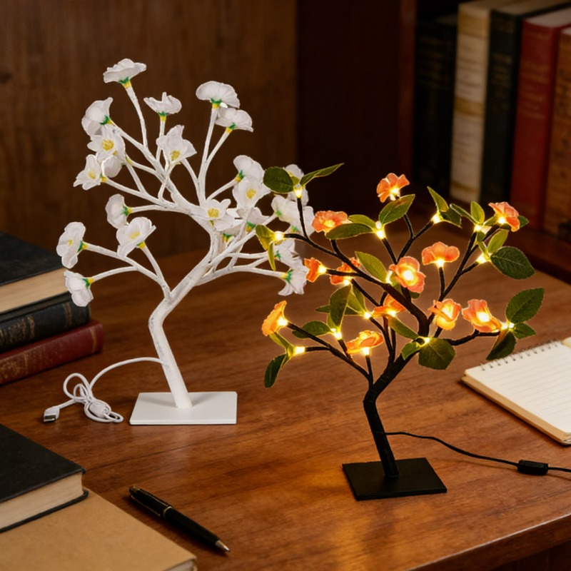 Photography Artificial Lighting - LED arbre lumière veilleuse Miniature paysage