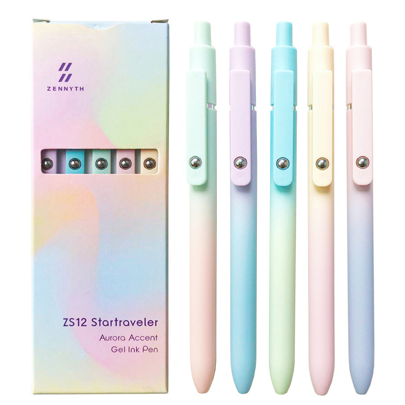 Coloured Gel Set - Stylos gel de couleur nickel é