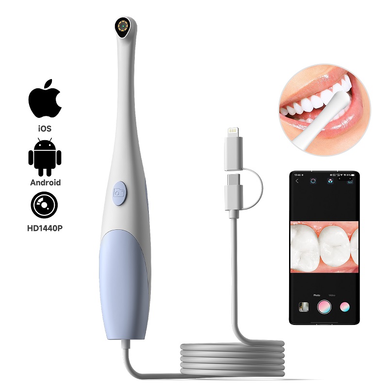 Photography Lighting Effects - Caméra endoscopique orale 1440P, boroscope visuel