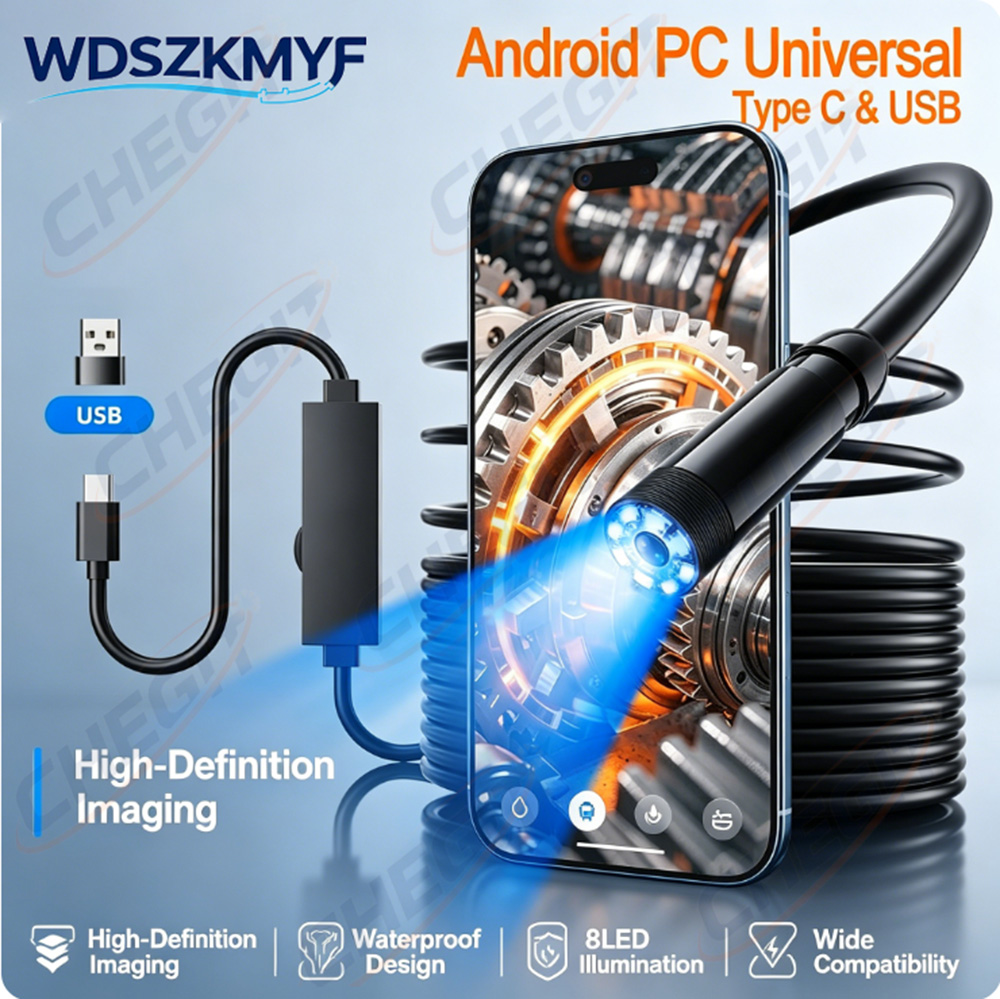 Photography Lighting Effects - Nouvel endoscope USB pour téléphone Android