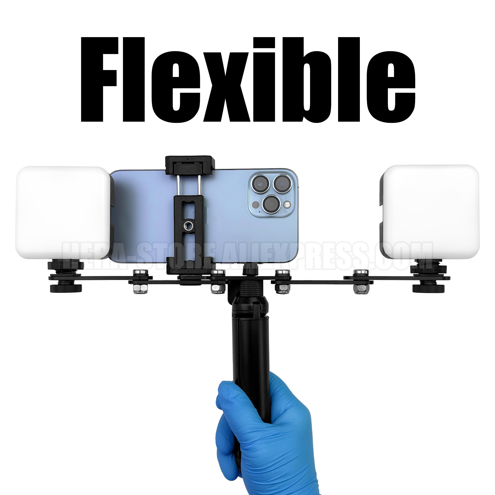 Photography Lighting Essentials - Lampe photo dentaire réglable MK-100 pour