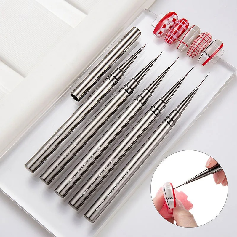Lot de 5 pinceaux liner pour n - Coloured Gel Set avis et prix