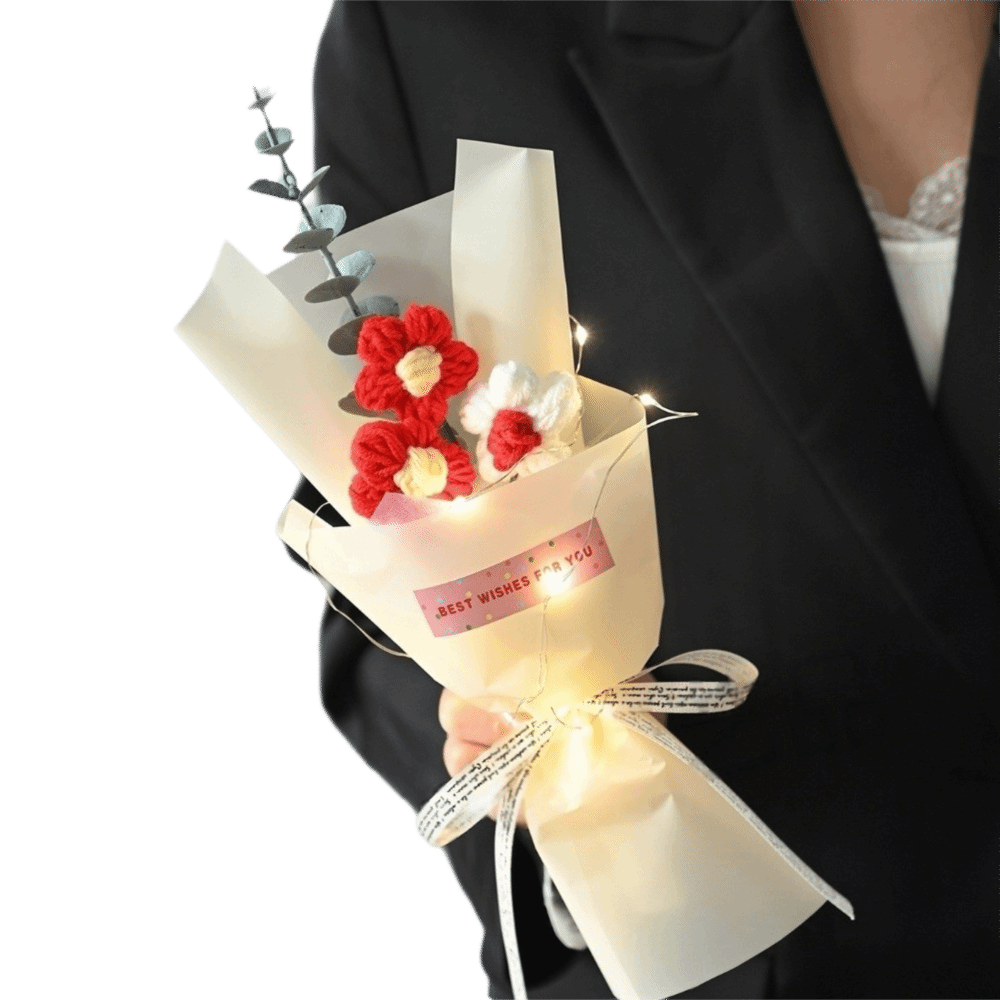 Bouquet de fleurs en crochet t - Photography Artificial Lighting avis et prix