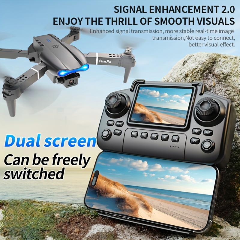 Nouveau drone pliable E99 PRO  - Photography Lighting Effects avis et prix