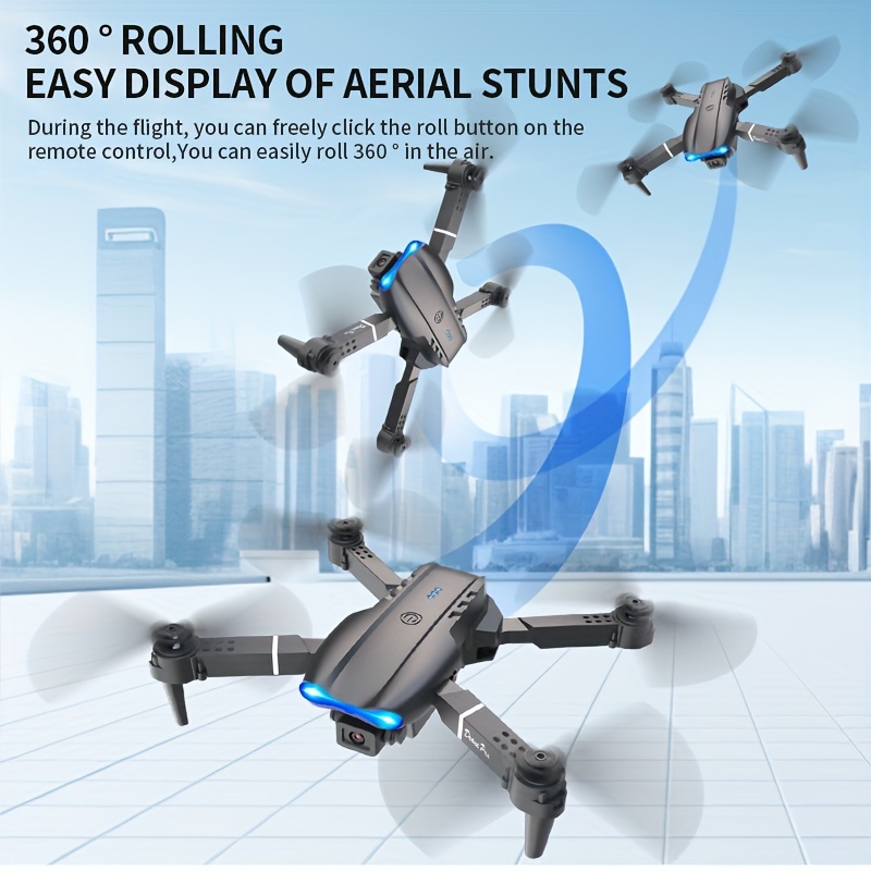 Nouveau drone pliable E99 PRO  - Photography Lighting Effects avis et prix