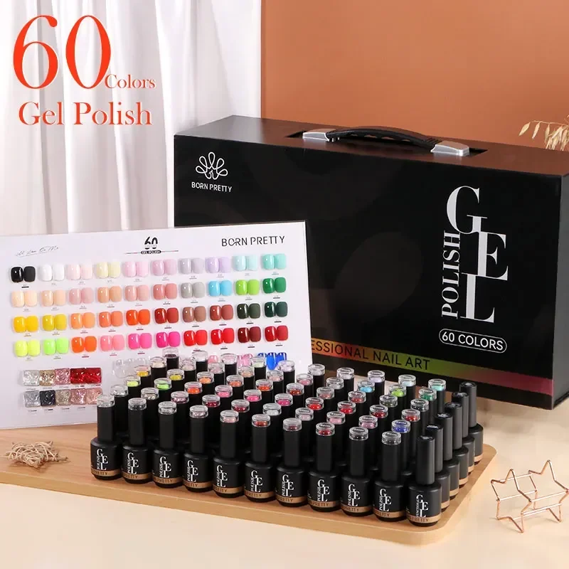BORN PRETTY 60 couleurs profes - Coloured Gel Set avis et prix