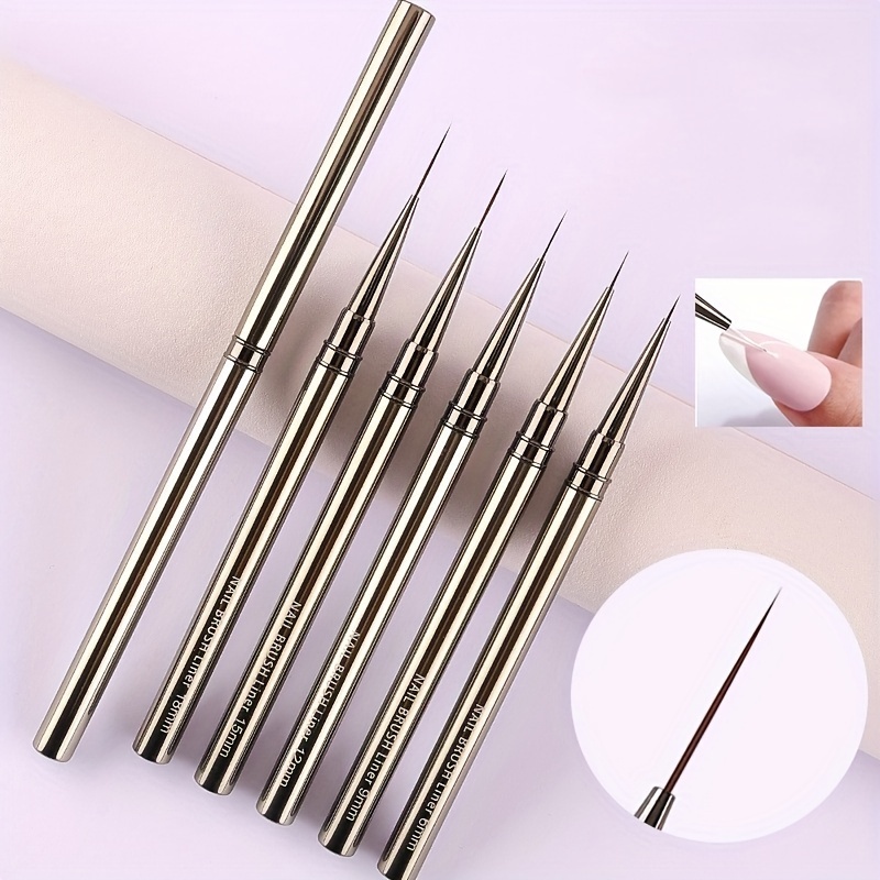 Pinceaux pour Nail Art, 5 pièc - Coloured Gel Set avis et prix